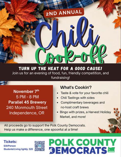 2026 Chili Cook-off flyer